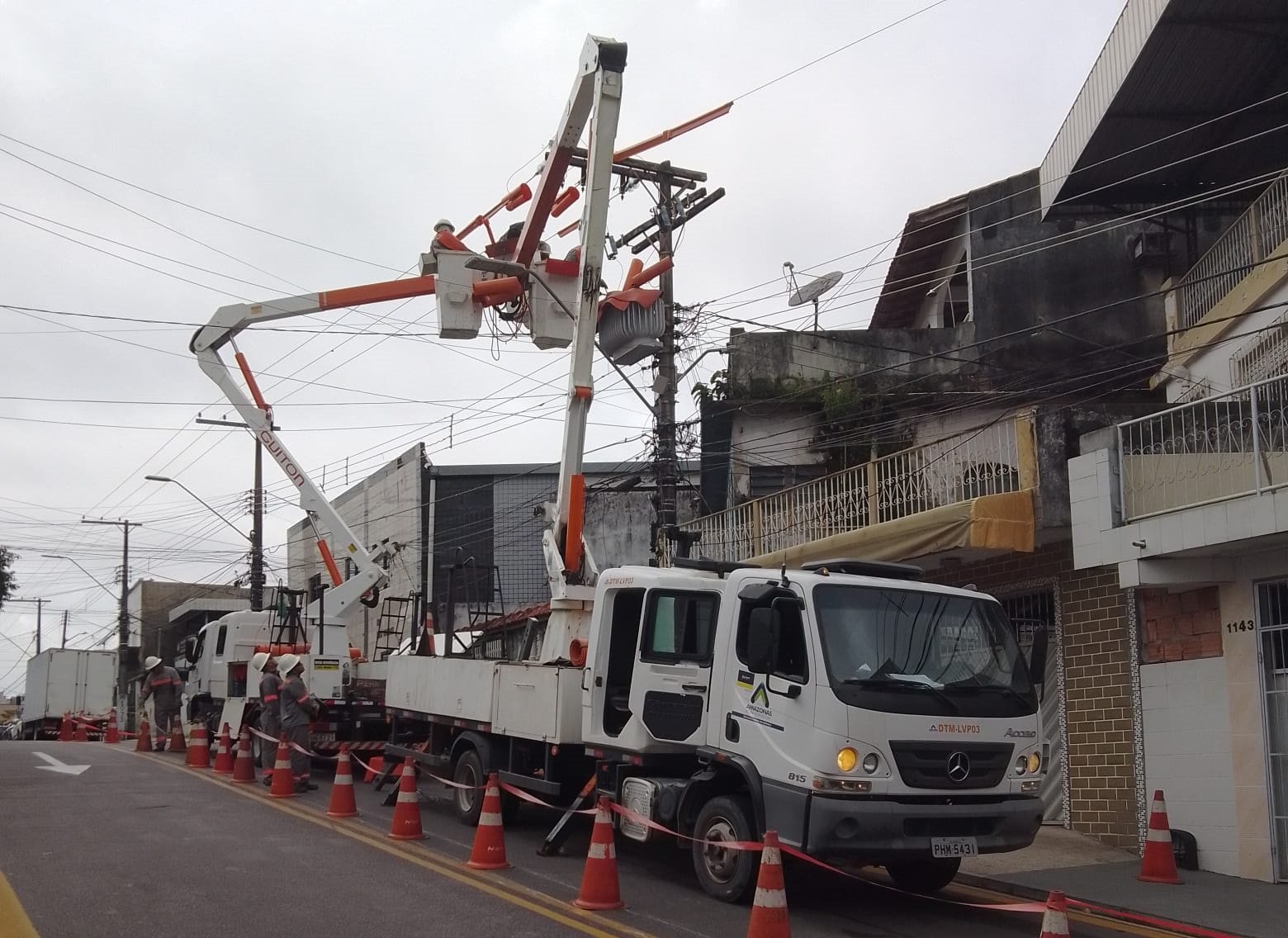 Energia elétrica em Manaus: bairros ficam sem energia