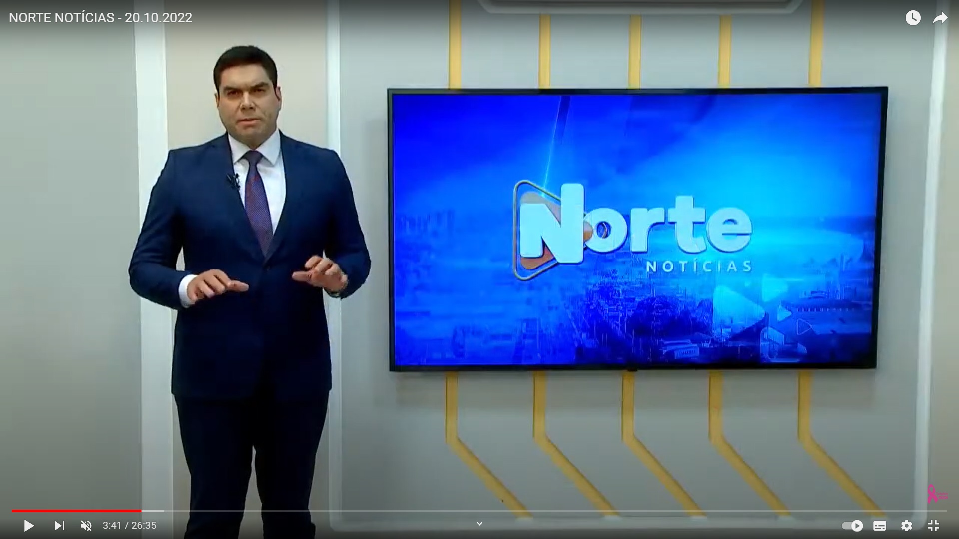 Norte Notícias desta quinta (20) - Reprodução/YouTube