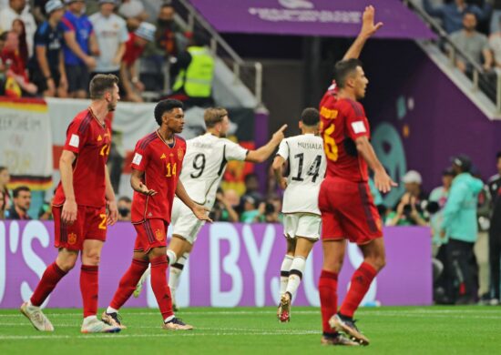 A Alemanha emaptou com a Espanha - Foto: Heuler Andrey/Dia EsportivoI/Estadão Conteúdo