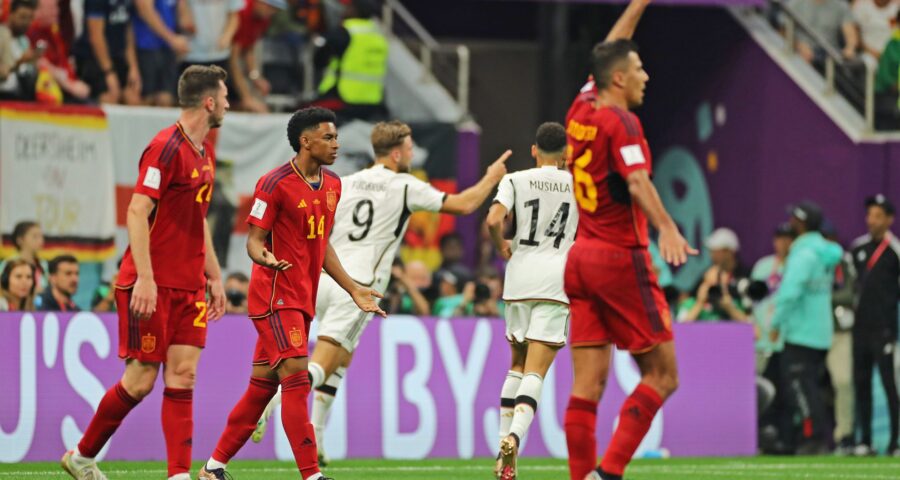 A Alemanha emaptou com a Espanha - Foto: Heuler Andrey/Dia EsportivoI/Estadão Conteúdo