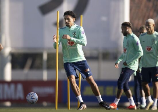 Seleção realizou neste domingo primeiro treino no Catar - Foto: Lucas Figueiredo/CBF