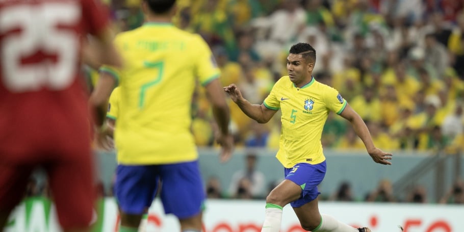 Brasil x Sérvia pelo primeiro jogo da fase de grupos da Copa do Mundo Catar 2022 -Foto:Lucas Figueiredo/CBF