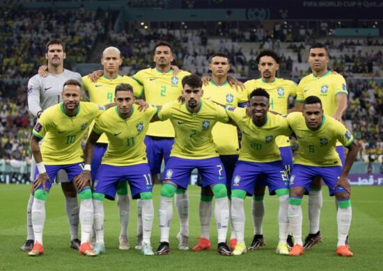 Brasil x Sérvia pelo primeiro jogo da fase de grupos da Copa do Mundo Catar 2022 -Foto:Lucas Figueiredo/CBF