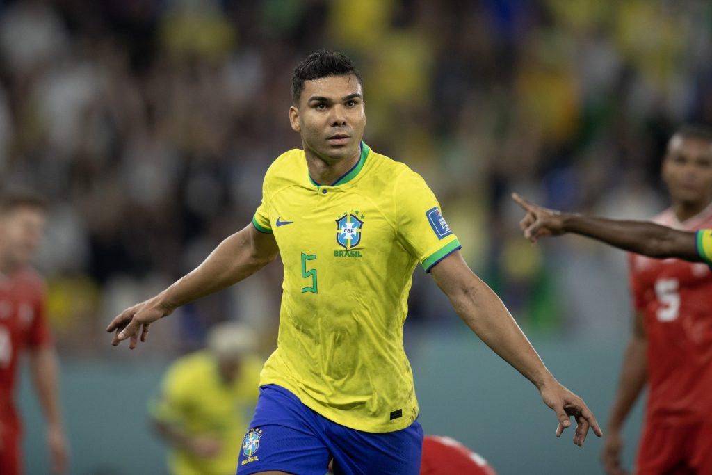 Casemiro marcou o gol da vitória brasileira sobre Suíça - Foto: Divulgação/CBF