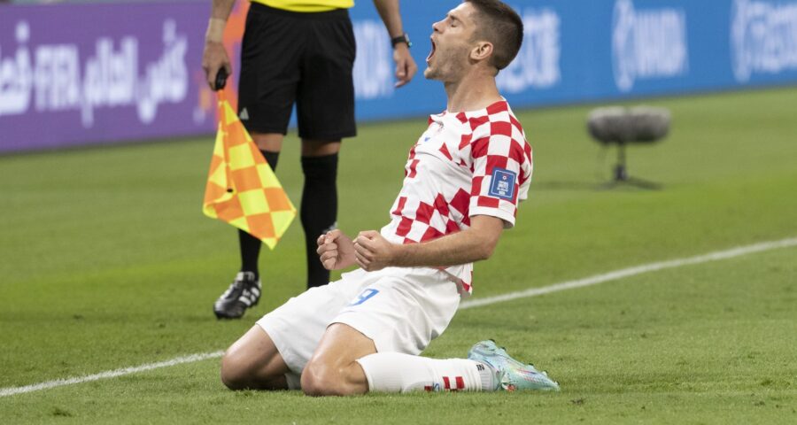 O jogo do Canadá x Croácia terminou com uma goleada de 4 a 1 neste domingo