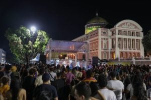 Show cover de reggae acontece no centro de Manaus - Foto: Michael Dantas/SEC