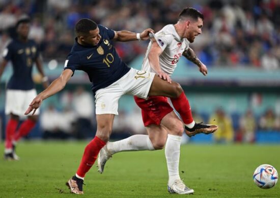 França venceu Dinamarca com dois gols de Mbappé - Foto: Richard Callis/Estadão Conteúdo