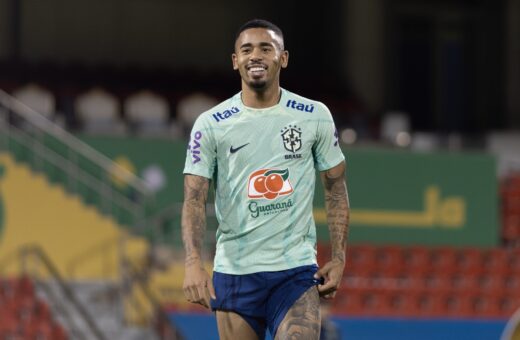 Gabriel Jesus sofreu lesão contra Camarões - Foto: Lucas Figueiredo/CBF