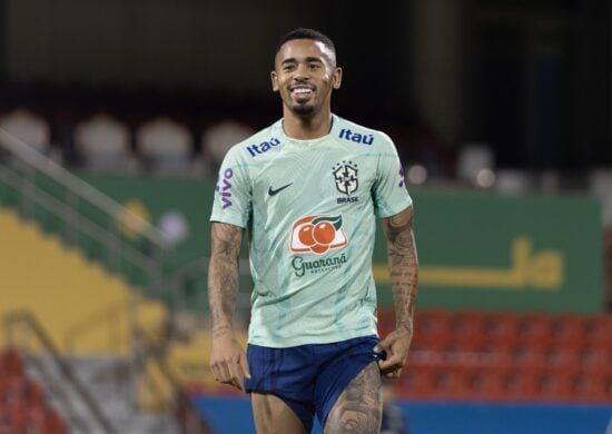 Gabriel Jesus sofreu lesão contra Camarões - Foto: Lucas Figueiredo/CBF