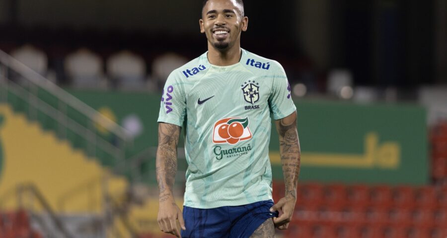 Gabriel Jesus sofreu lesão contra Camarões - Foto: Lucas Figueiredo/CBF