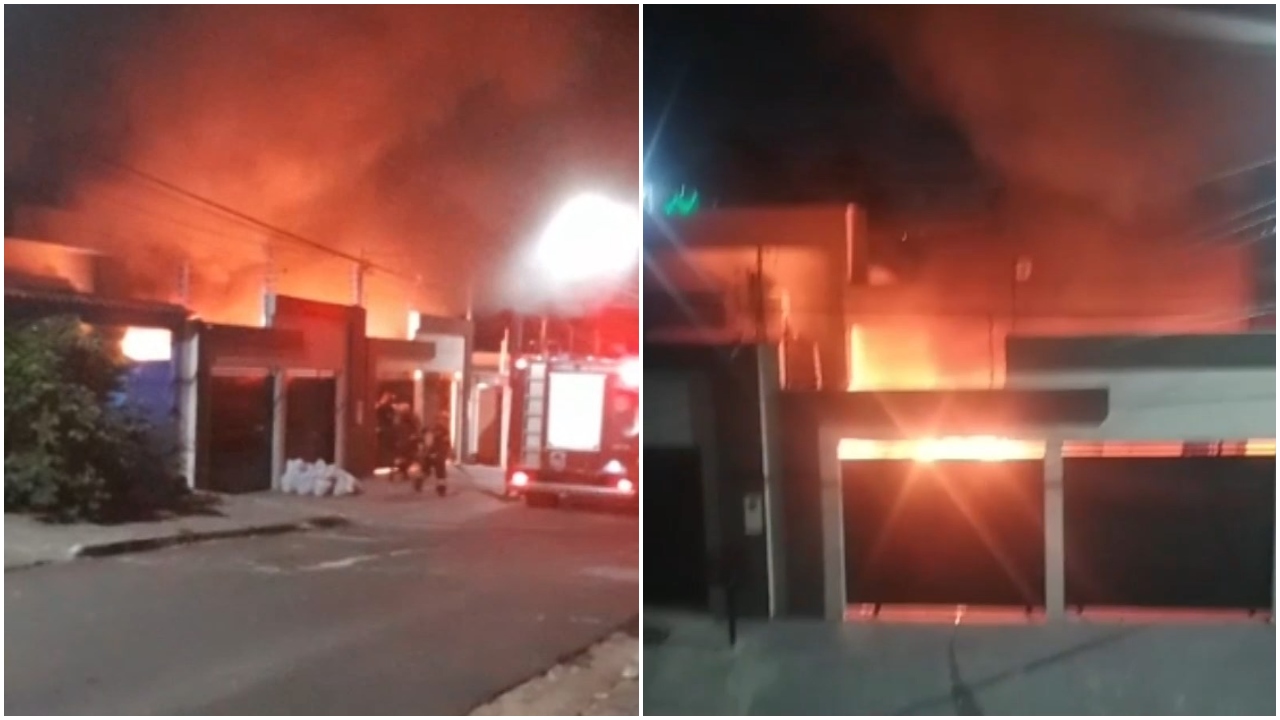 Incêndio atinge residência e preocupa moradores da Zona Norte de Manaus