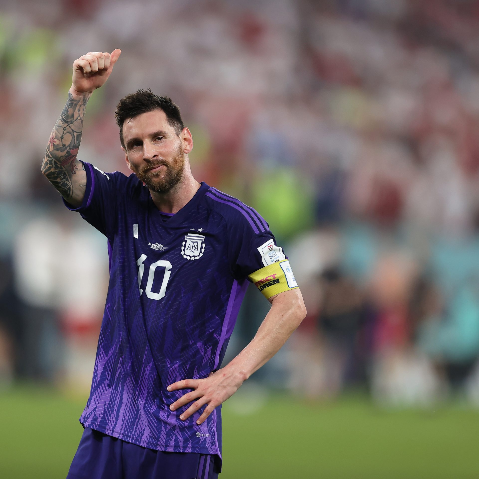 Messi é um dos protagonistas da Copa do Catar - Foto: John Patrick Fletcher/Dia Esportivo/Estadão Conteúdo