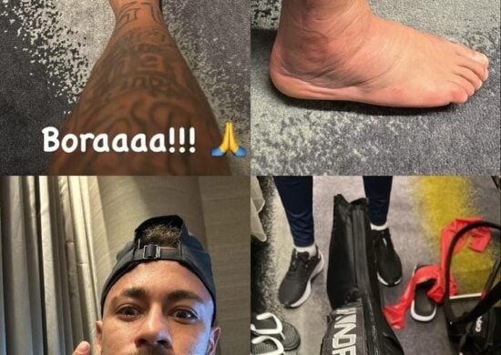 Neymar segue processo de recuperação da lesão que sofreu na estreia da Copa - Foto: Reprodução/Instagram