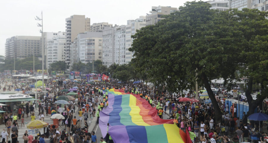 Parada do Orgulho LGBT+ no Rio de Janeiro