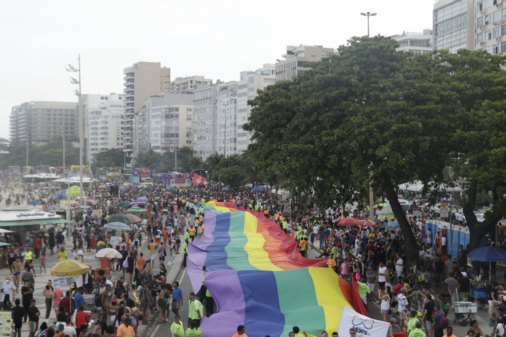 Parada do Orgulho LGBT+ no Rio de Janeiro