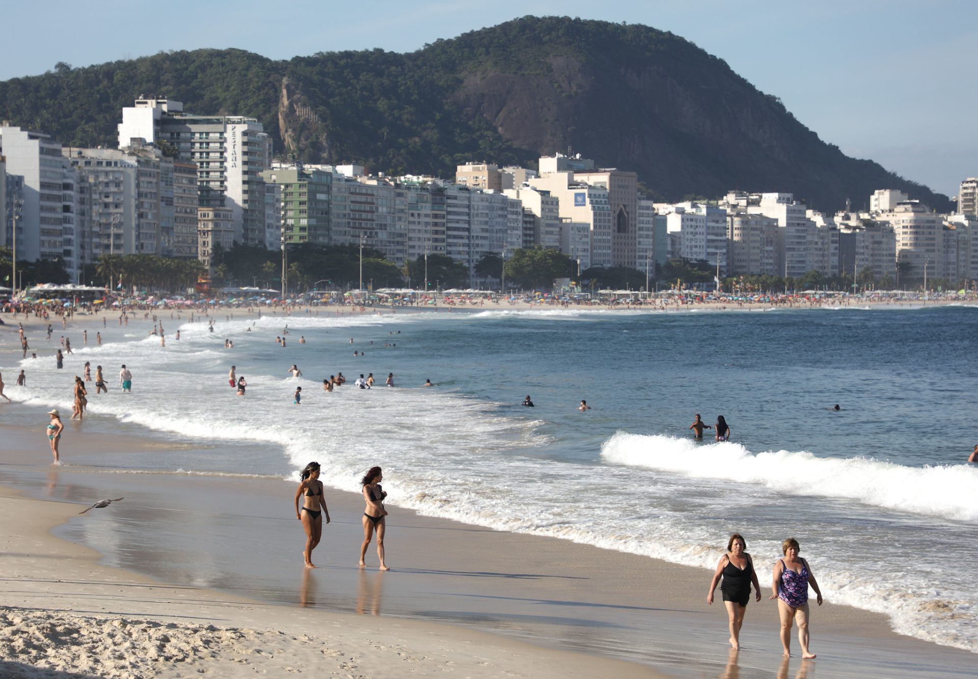 Praia no Rio de Janeiro- Foto: Reprodução/ Facebook @PrefeituradoRio