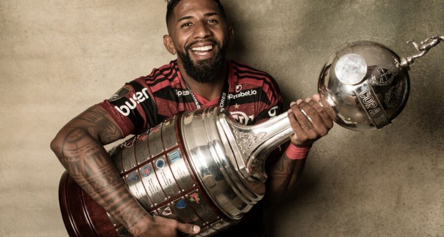 Rodinei foi campeão da Libertadores pelo Flamengo - Foto: Reprodução/Twitter @LibertadoresBR