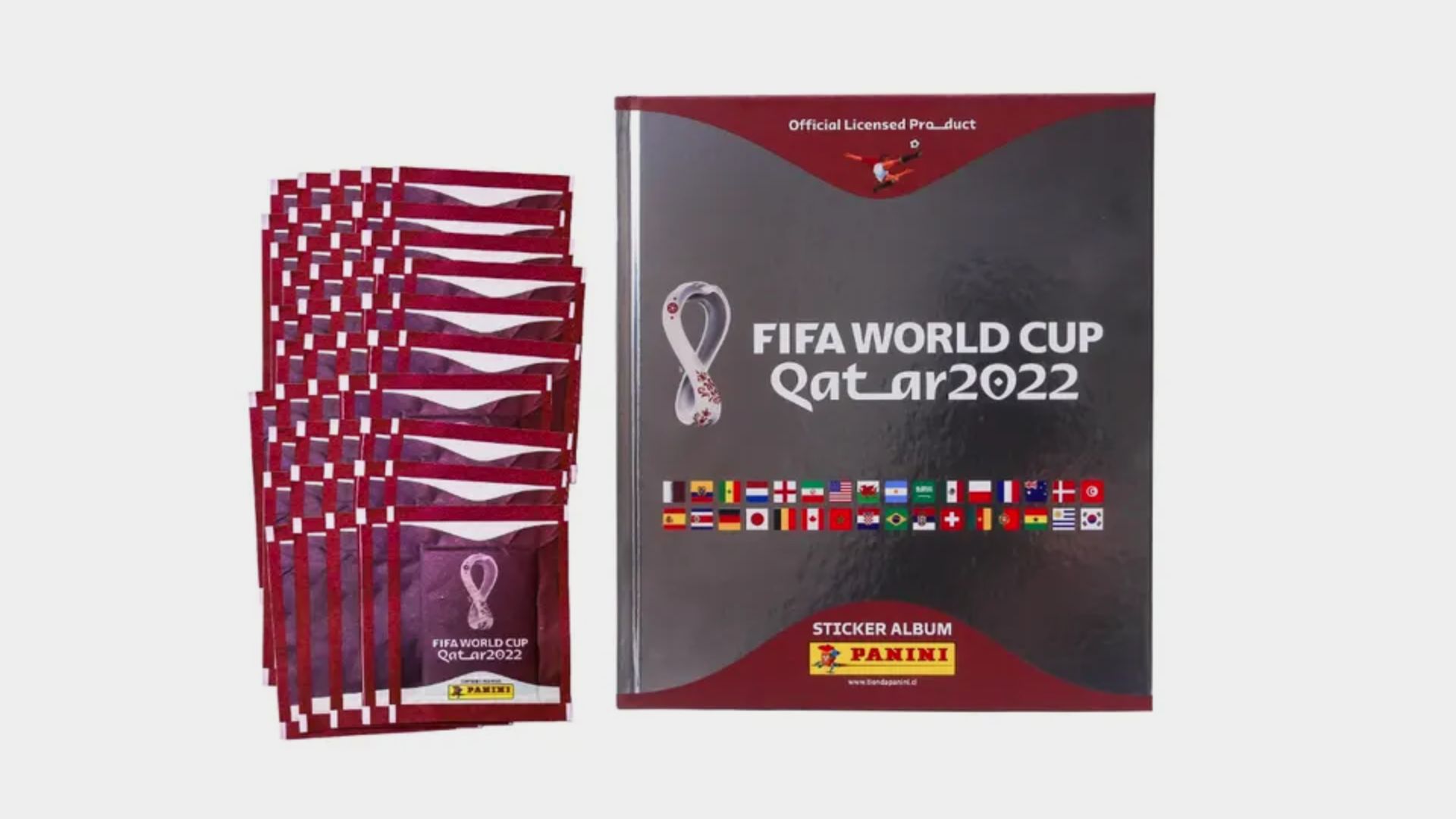 O álbum da Copa do Mundo tem duas versões - Foto: Reprodução/Panini