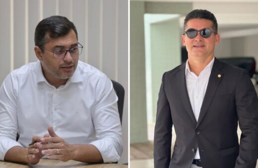 Wilson Lima e David Almeida (Governador do Amazonas e Prefeito de Manaus) - Foto: Reprodução/Instagram @wilsonlimaam @davidalmeidaam