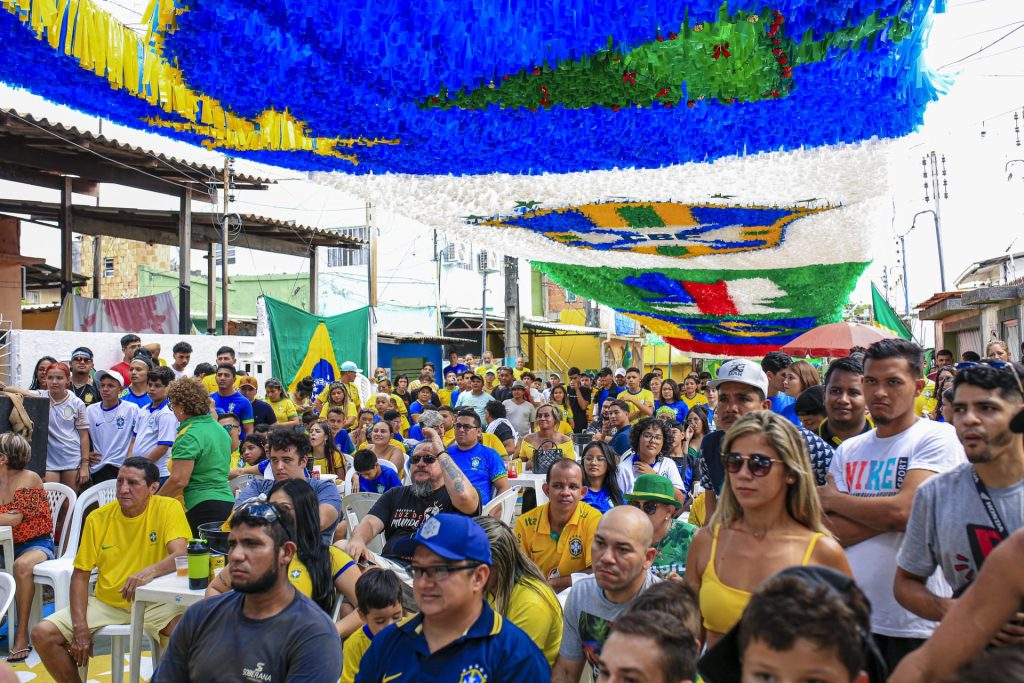 Espaços recebem apoio de estrutura da Manauscult para transmissão dos jogos - Foto: Antonio Pereira/Semcom