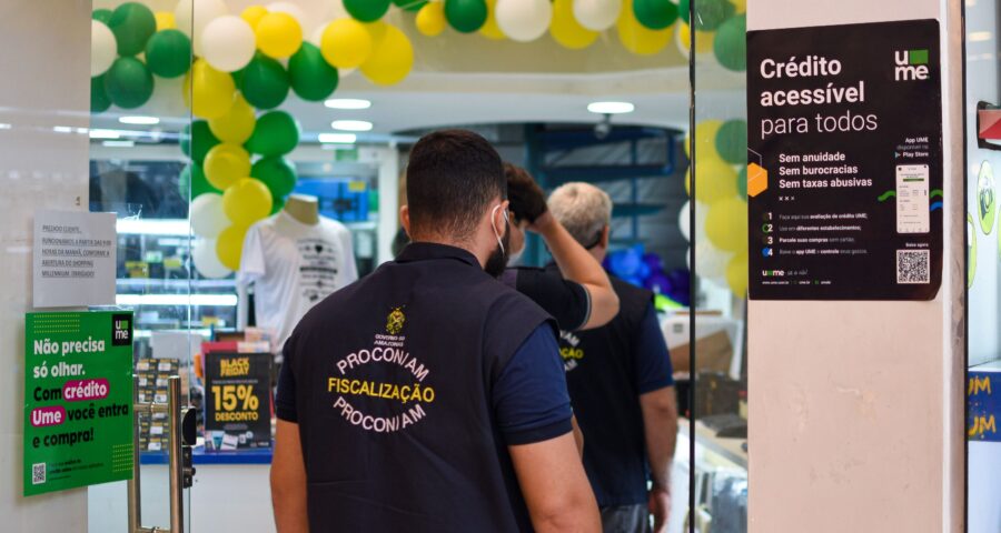 Fiscalização de produos para Copa do Mundo ocorrerá também em produtos da Black Friday - Foto: João Pedro/Procon-AM