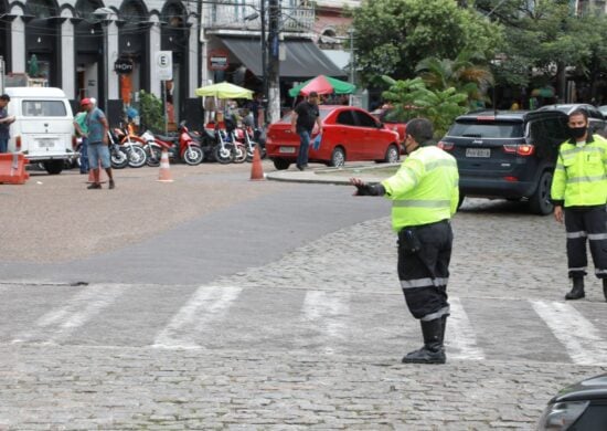 Operação de Natal no trânsito será lançada na esquina das avenidas 7 de setembro e Eduardo Ribeiro - Foto: Divulgação/IMMU