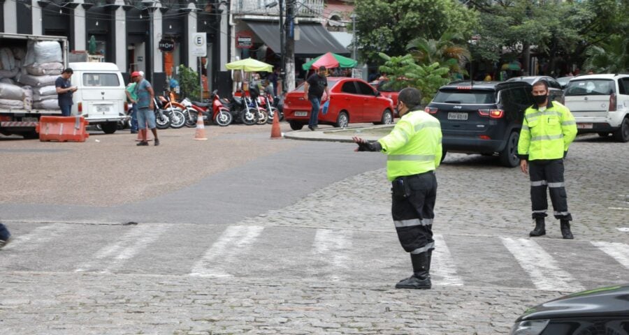 Operação de Natal no trânsito será lançada na esquina das avenidas 7 de setembro e Eduardo Ribeiro - Foto: Divulgação/IMMU