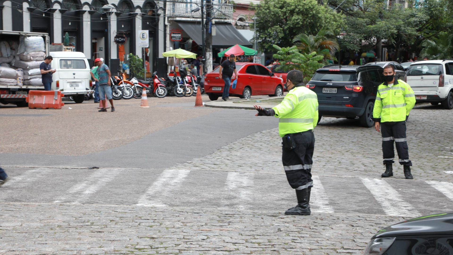 Operação de Natal no trânsito será lançada na esquina das avenidas 7 de setembro e Eduardo Ribeiro - Foto: Divulgação/IMMU