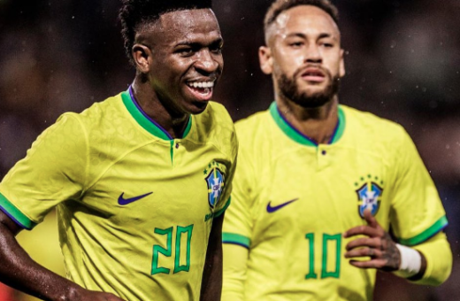 Jogadores da seleção brasileira, Vinícius Jr e Neymar - Foto: Reprodução/Instagram@vinijr