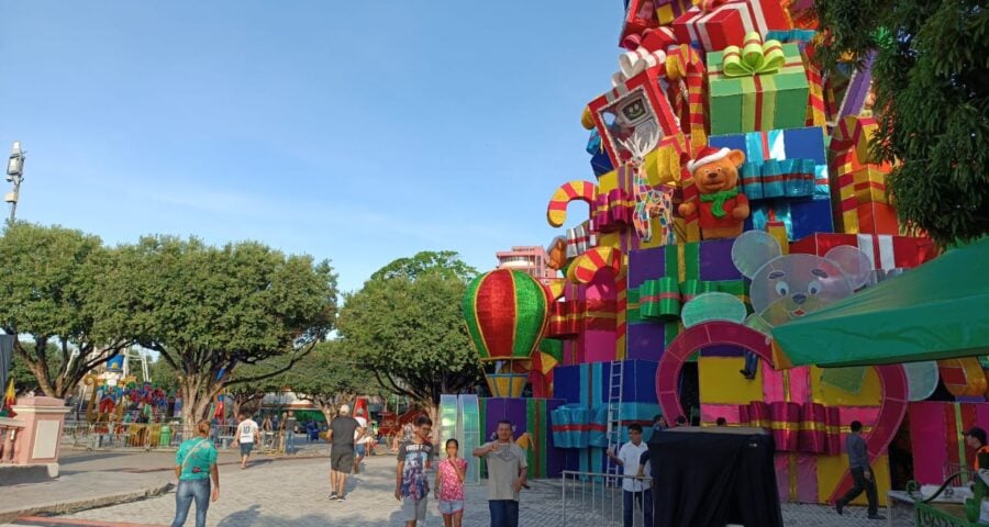 Largo se São Sebastião no Teatro Amazonas