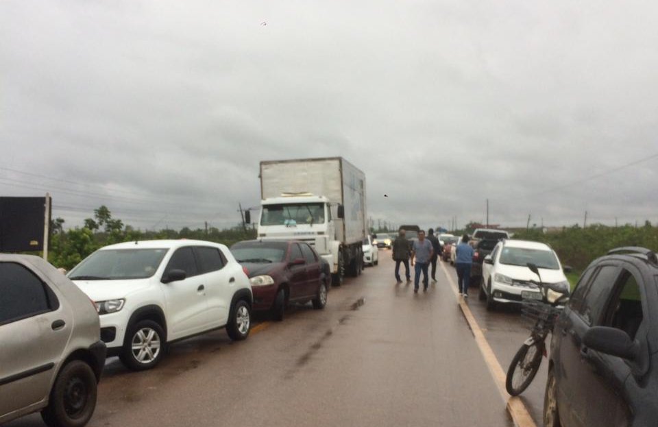 Rodovia Transamazônica segue com trechos interditados por manifestantes - Foto: Divulgação/PRF