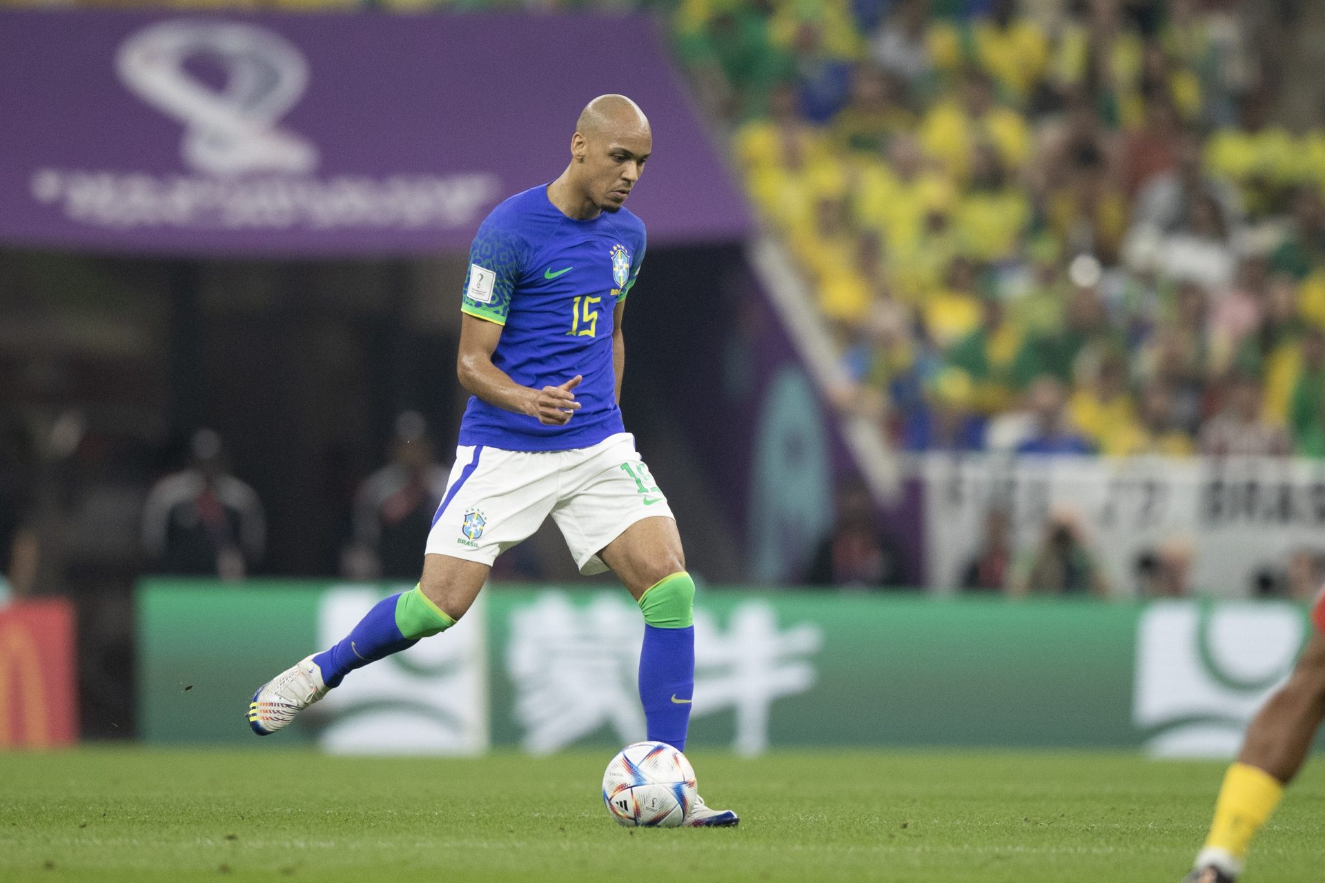 Brasil jogará de meiões azuis contra a Croácia - Foto: Lucas Figueiredo/CBF