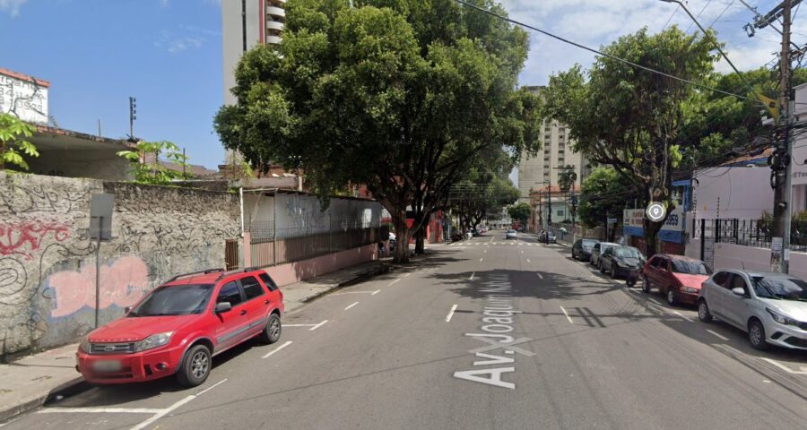 Árvores na Avenida Joaquim Nambuco, em Manaus - Foto: Reprodução/Google Maps