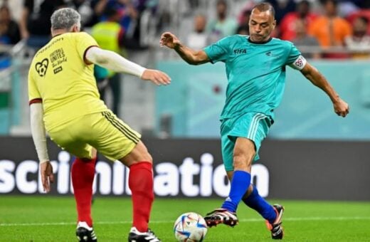 Cafú também participou do Torneio de Lendas da Fifa - Foto: Reprodução/Twitter@fifa