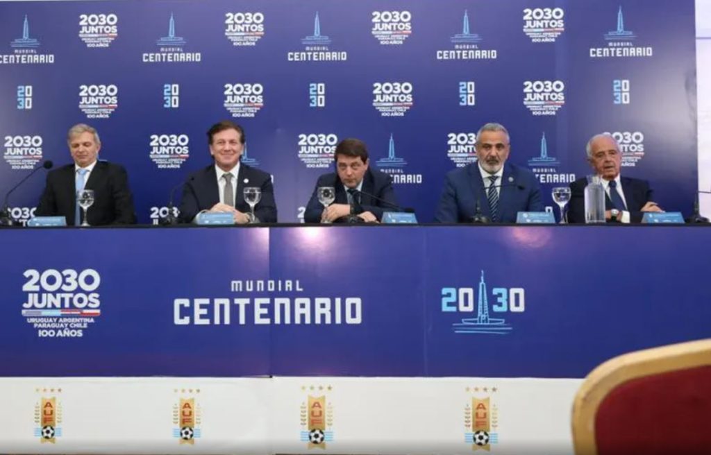 Sede da Copa de 2030 será anunciada pela Fifa em 2024 - Foto: Divulgação/AUF