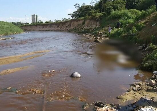 Corpo enrolado em saco plástico é encontrado em igarapé de Manaus 