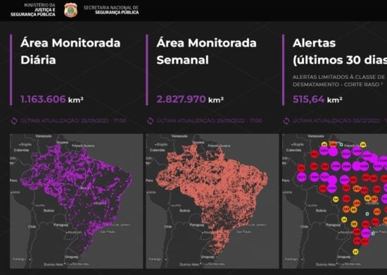 Monitoramento de crimes ambientais no Brasil - Foto: Reprodução/PF