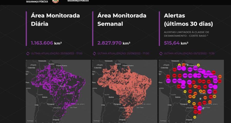 Monitoramento de crimes ambientais no Brasil - Foto: Reprodução/PF