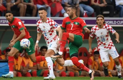 Croácia e Marrocos duelam pelo 3º lugar da Copa do Mundo do Catar - Foto: Alexandre Brum/Enquadrar/Estadão Conteúdo