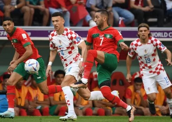 Croácia e Marrocos duelam pelo 3º lugar da Copa do Mundo do Catar - Foto: Alexandre Brum/Enquadrar/Estadão Conteúdo