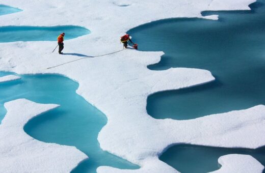 Mudança climática faz calor aumentar no Ártico Foto: Kathryn Hasen Nasa