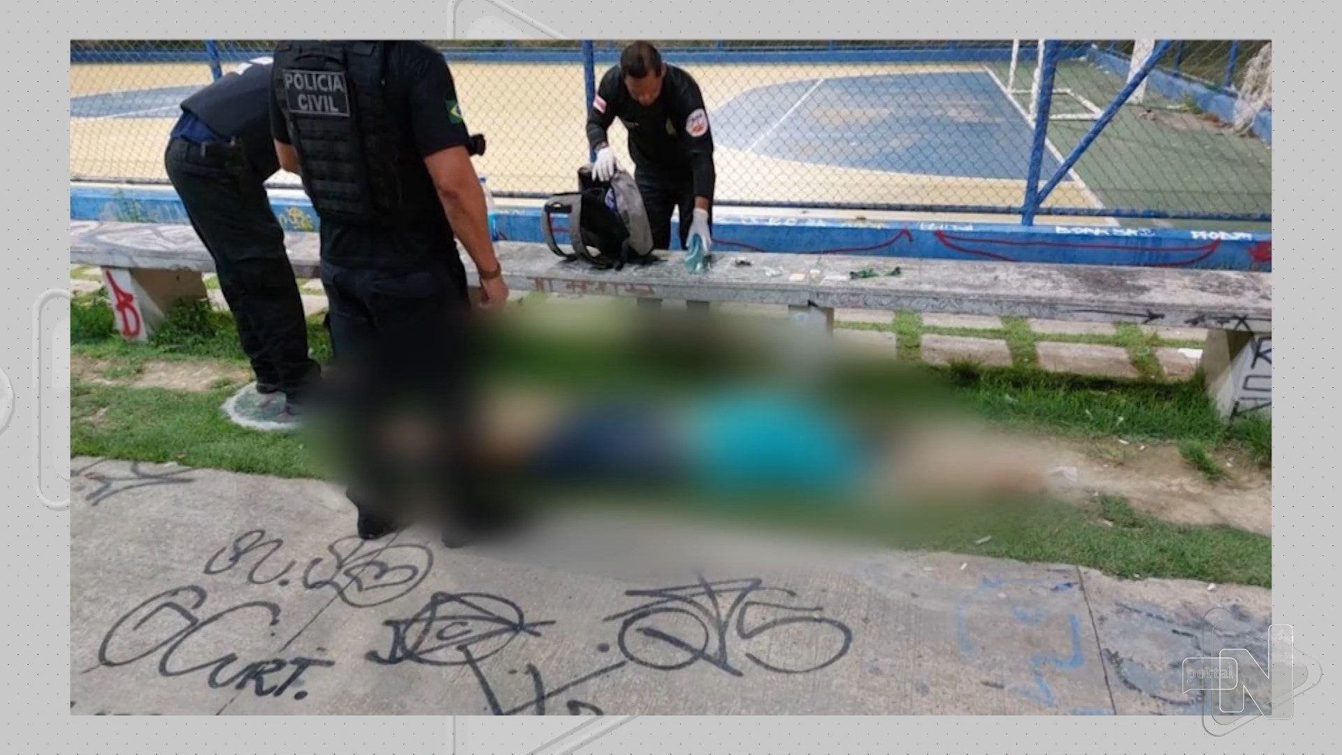 Homem de 25 anos é executado com 7 tiros em praça do Centro de Manaus