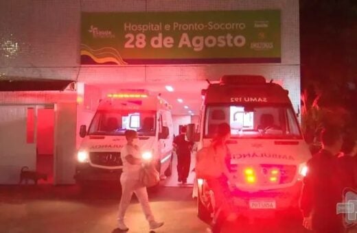 Homem foi socorrido para Hospital e Pronto-Socorro 28 de Agosto o