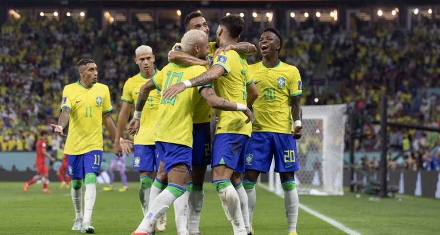 Brasil faz uma finalização a cada 31,5 passes no Mundial - Foto: Lucas Figueiredo/CBF