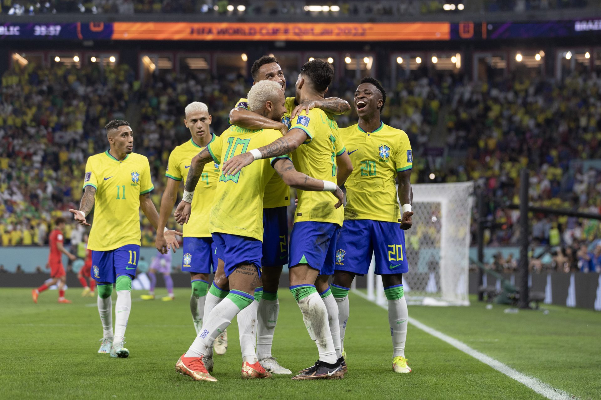Brasil faz uma finalização a cada 31,5 passes no Mundial - Foto: Lucas Figueiredo/CBF