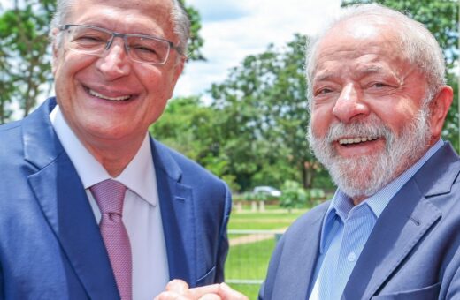 Lula e Alckmin em Brasília