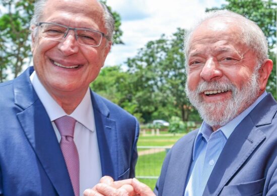 Lula e Alckmin em Brasília