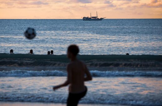 Mar na orla de Fortaleza - Foto: Reprodução/Facebook@PrefeituradeFortaleza