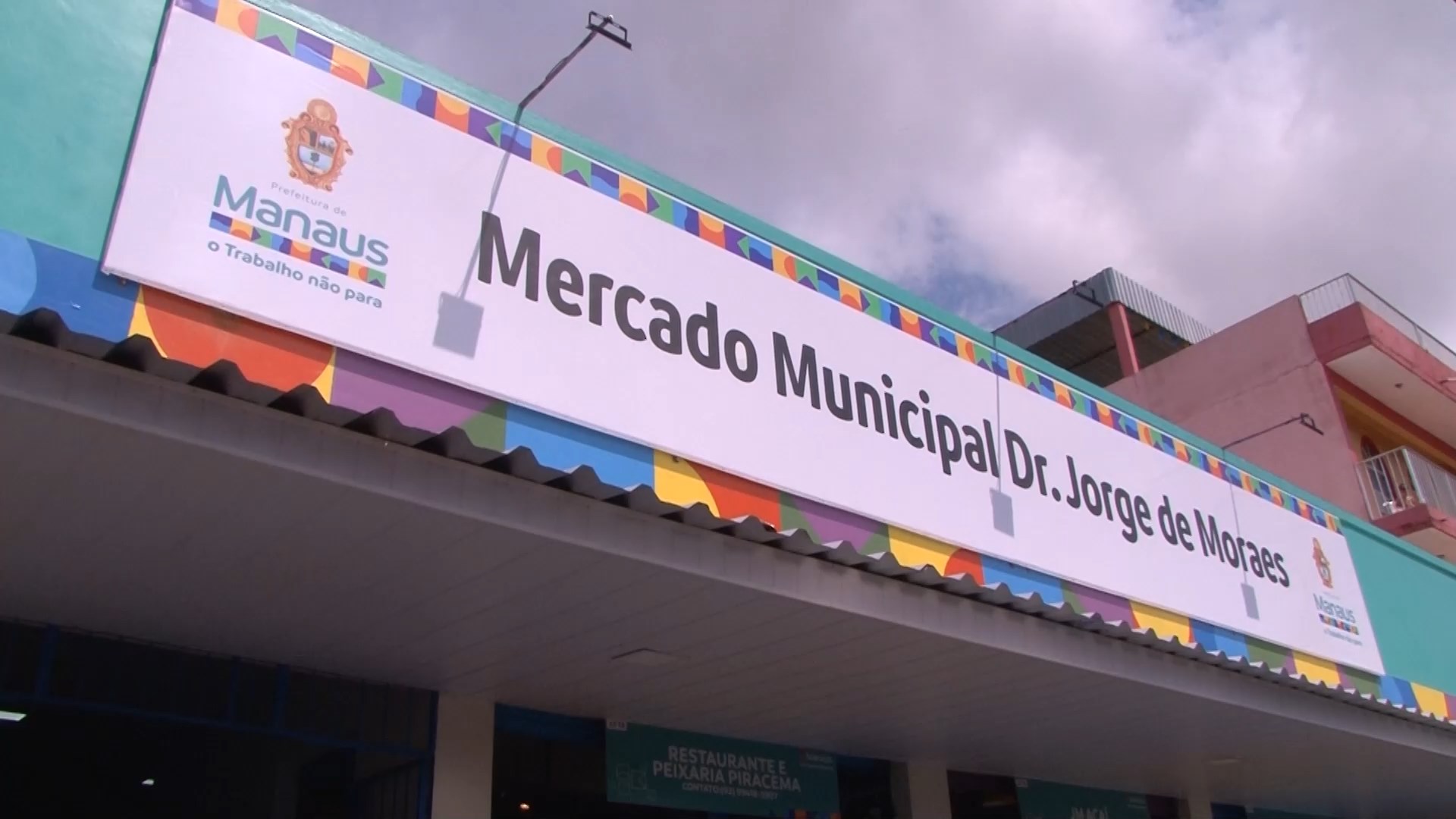 Mercado Doutor Jorge de Morais é entregue após reforma em Manaus 