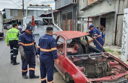 Operação Sucata no bairro Monte das Oliveiras IMMU